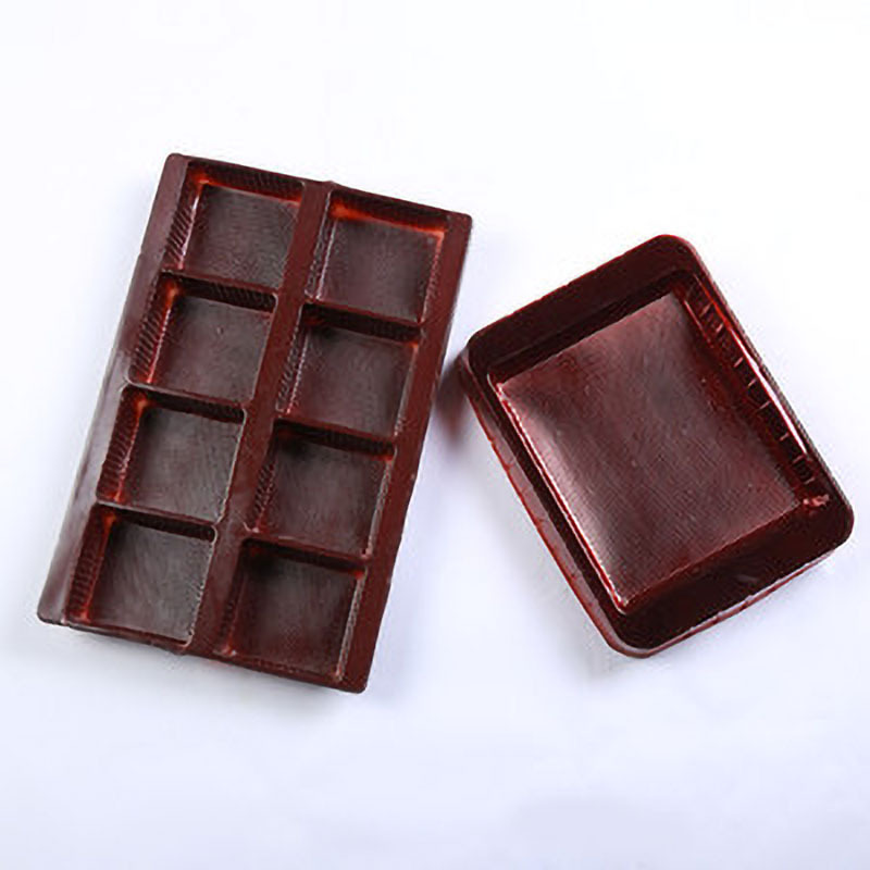 巧克力小号包装盒粮果盒塑料可印LOGO礼品包装带盖礼盒喜粮盒