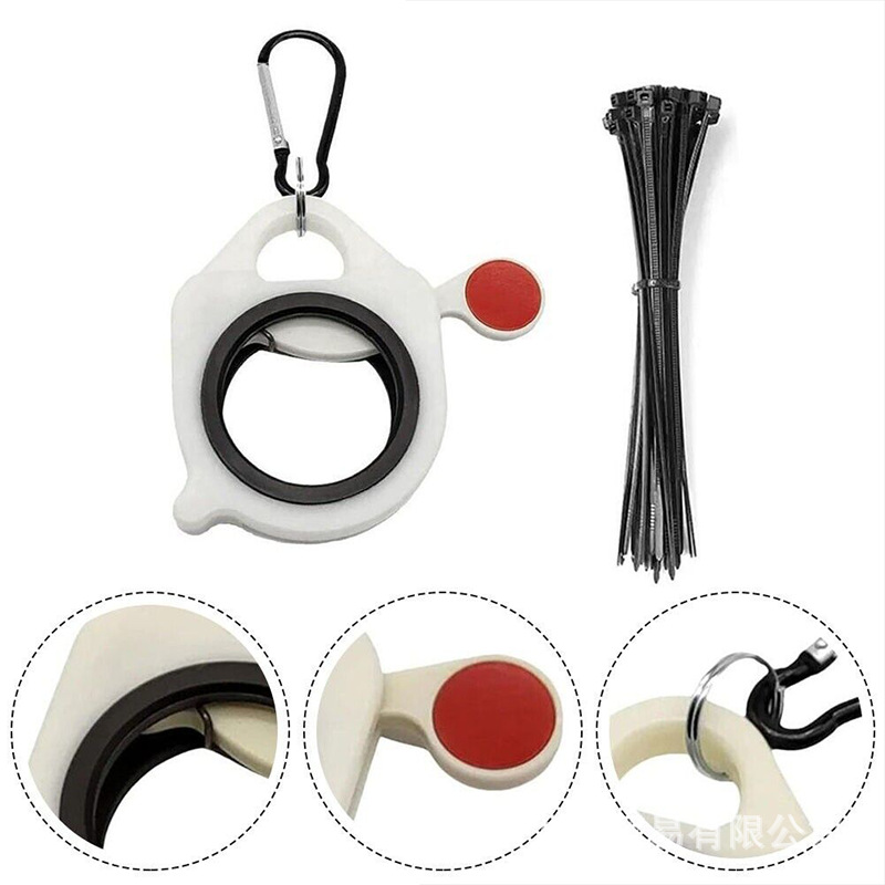 跨境新品夜光扎带整理器便携五金工具收纳整理好物爆品荧光收纳器