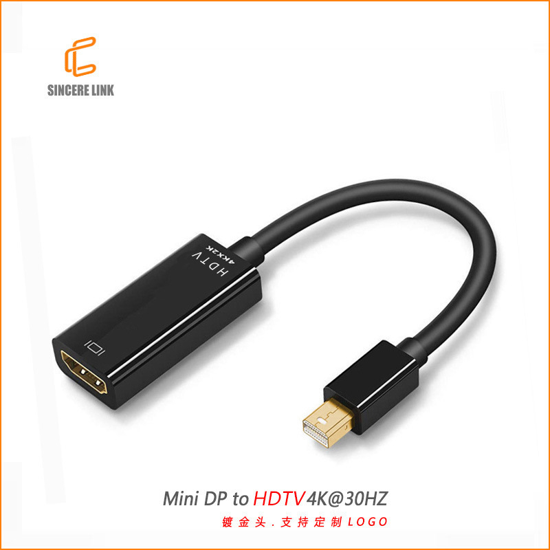 Source Factory Mini Dp to Hdtv4K30Hz Male to Female Converter Mini Dp to Hd1.4 Adapter Cable Source Factory Mini Dp to Hdtv4K30Hz Male to Female Converter Mini Dp to Hd1.4 Adapter Cable