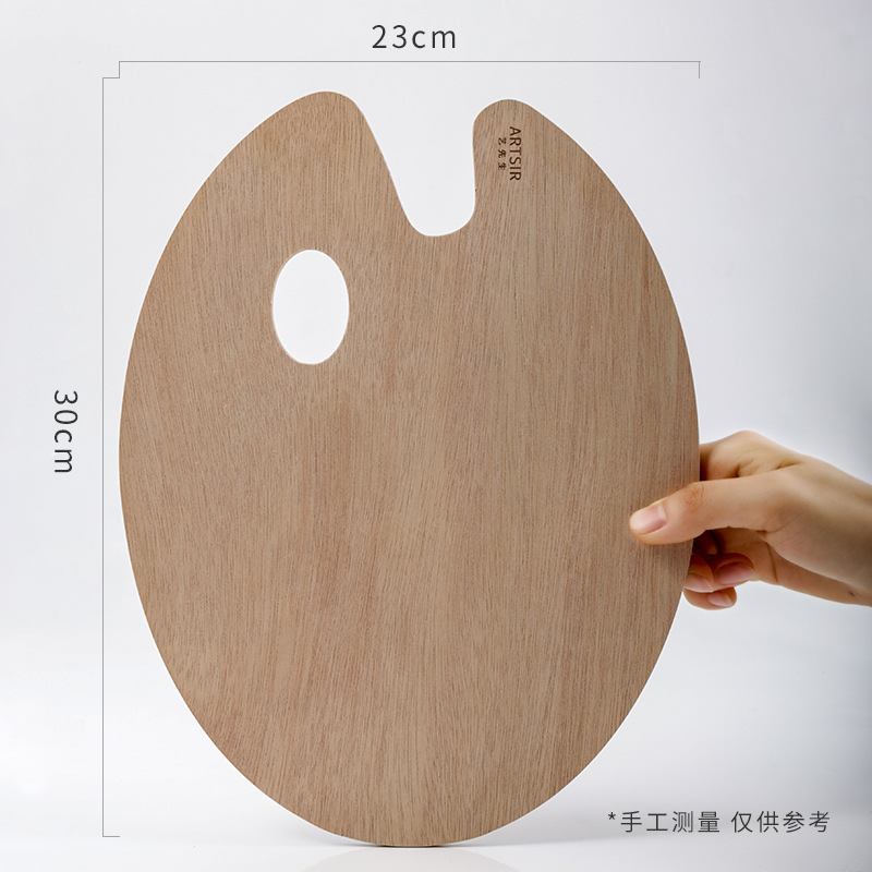 Acuarela paleta de gouache pintura de arte desechable sin lavado extraíble color mezcla de papel acrílico pintura al óleo tradicional pintura china Placa de mezcla de color