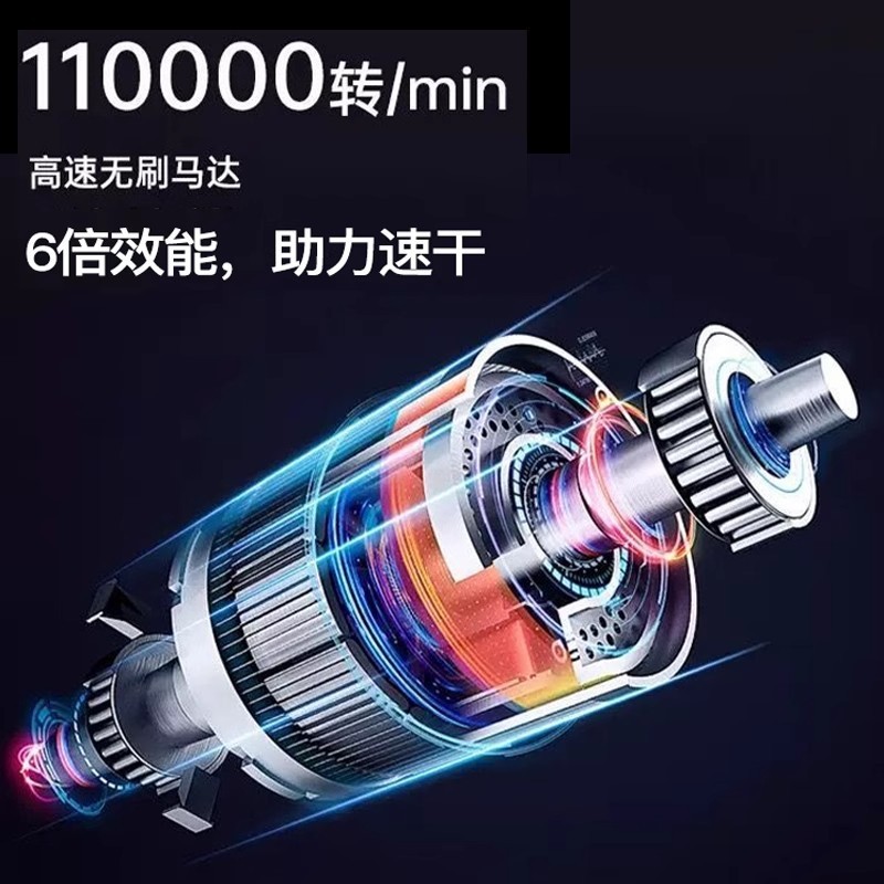 2025新款华强北爆款HD18弯管吹风机发廊专用高速电吹风恒温不伤发|undefined