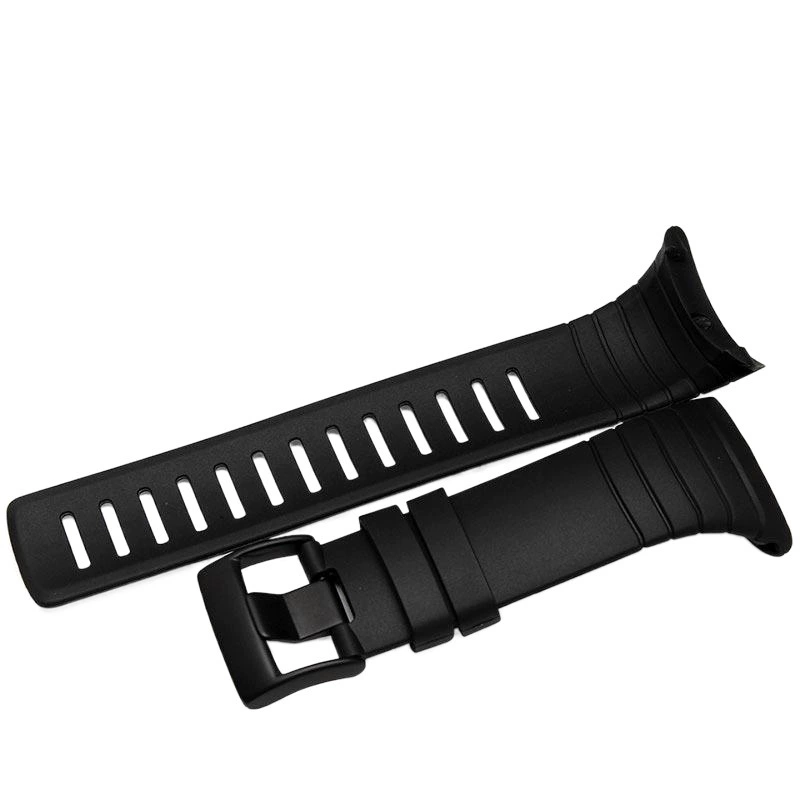 Универсальный ремешок CORE, подходящий для спортивных часов Songtuo/Songtuo SUUNTO, CORE All Black Rubber