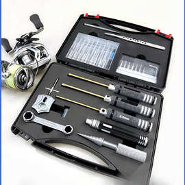 启拓路亚水滴轮鼓轮纺车轮扳手轴承顶杆钩针保养维修改装拆垒德株