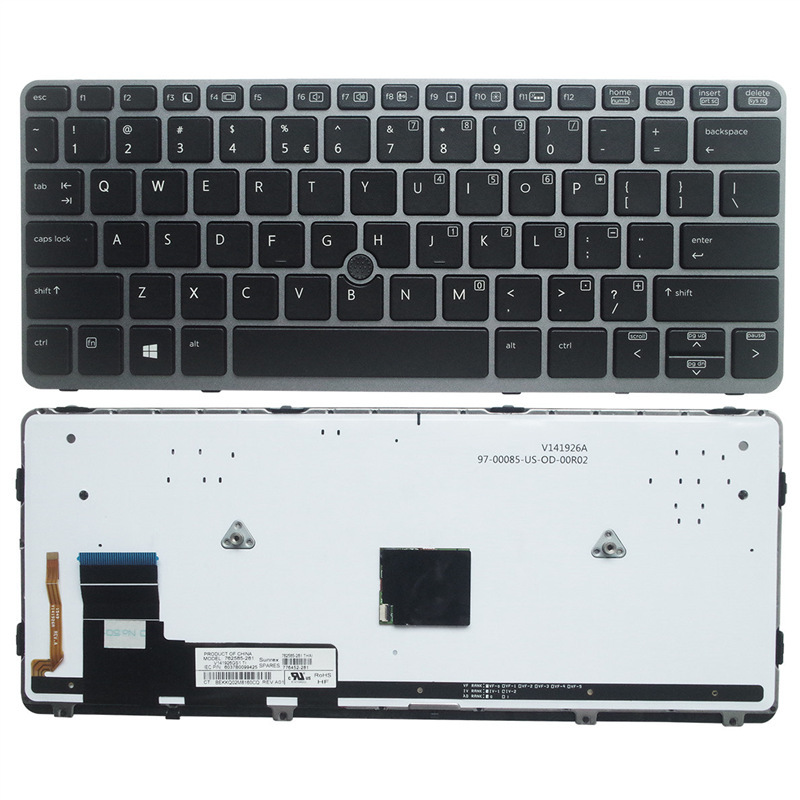 Ru/Sp Suitable for Hp 820 G1 G2/720 G1 G2/725 G1 G2/828 G1 G2 Keyboard Ru/Sp Suitable for Hp 820 G1 G2/720 G1 G2/725 G1 G2/828 G1 G2 Keyboard