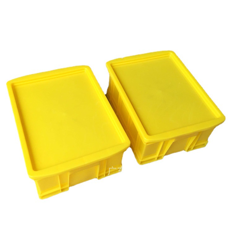东莞寮步现货供应加厚塑胶框 五金电子物料周转塑胶盆 出口包装箱