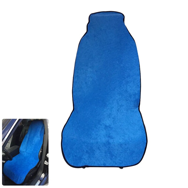 Cross-border hot sale general summer terry cloth car seat cushion sweat-absorbent wholesale breathable seat non-slip rear