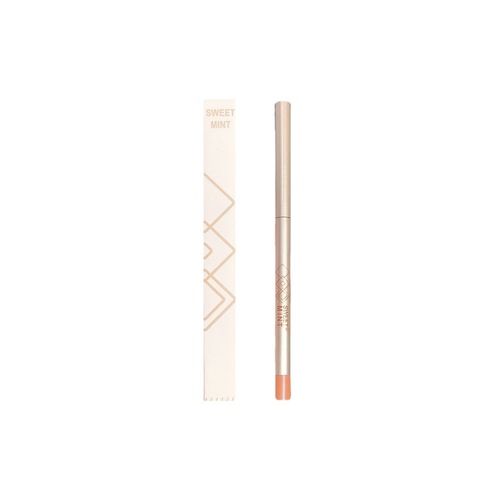 SWEET MINT line carving lip liner matte long-lasting makeup is not easy to stick to the cup to outline the lip shape pouty lips cinnamon lipstick