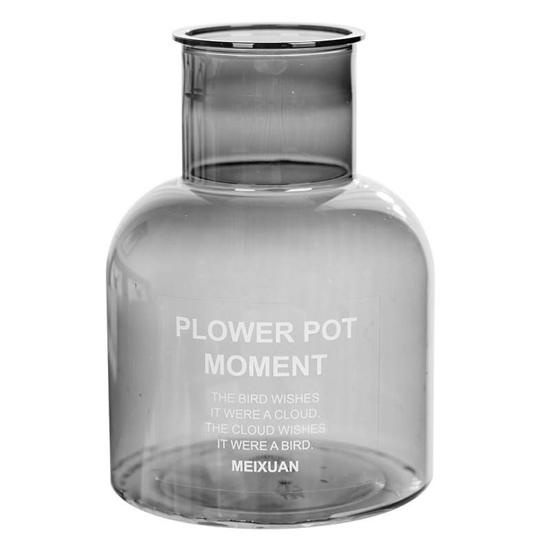 ガラス水培植物花瓶プラスチック樹脂透明香薫装飾置物水培植木鉢メーカー卸売り|undefined