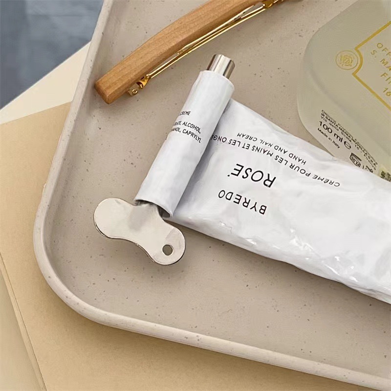 Toothpaste Squeezer Key Manual Metal Dispenser For Bathroom_voghion.com