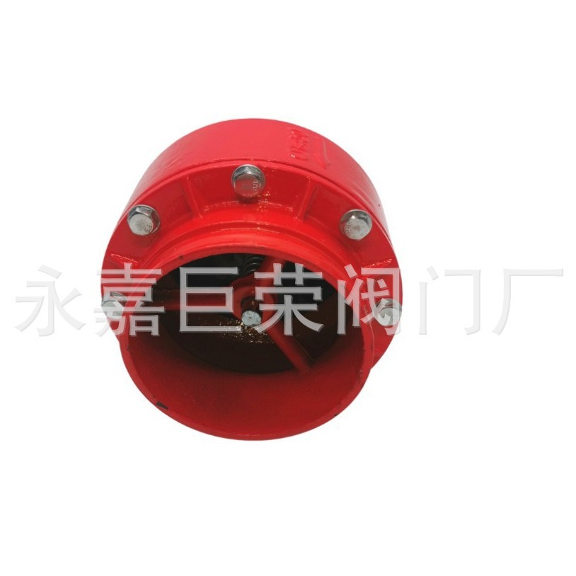 卡箍式水管阀单向阀 HC81X-16Q 消防沟槽消声止回阀