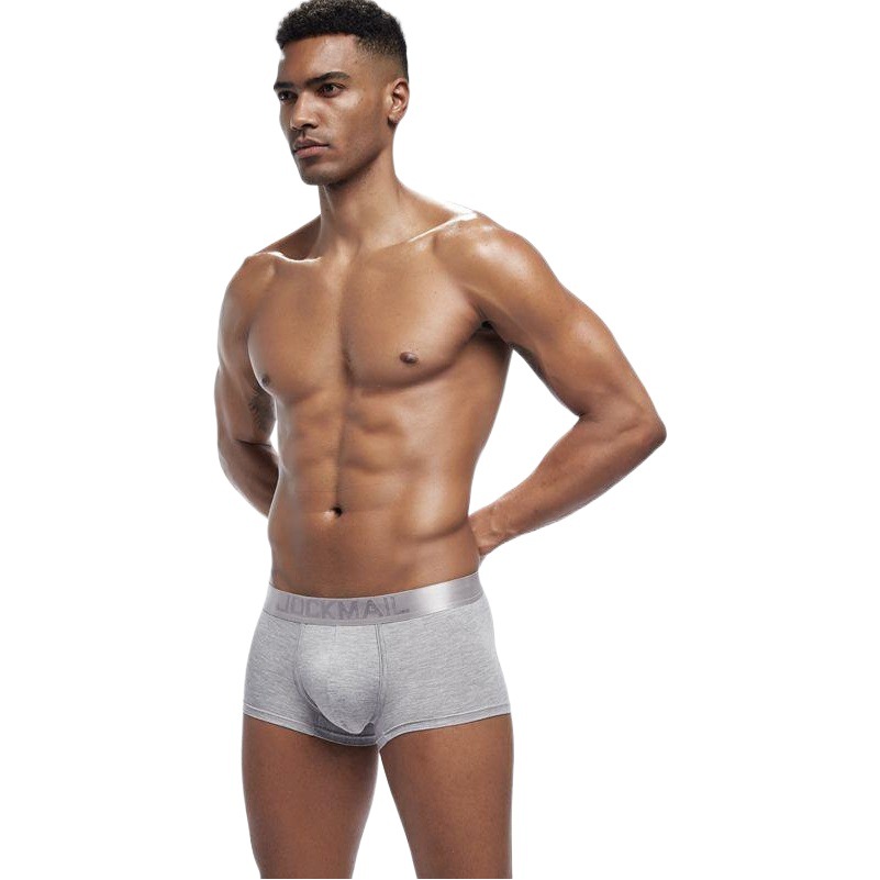 JOCKMAIL calzoncillos de boxeador de los hombres cintura baja modal transpirable calzoncillos de boxeador Comercio exterior al por mayor caliente