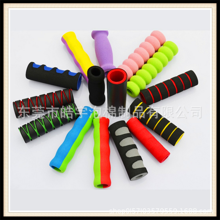 供应海绵橡塑把套 nbr橡塑管 EVA海绵手柄 异形海绵把套 nbr笔套