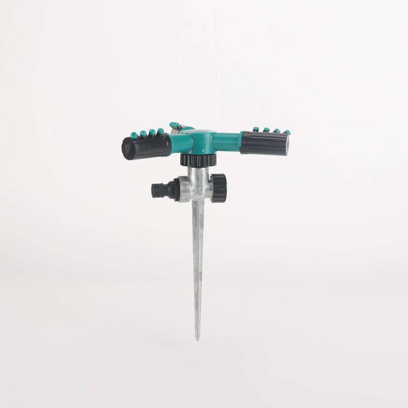 Juego de boquillas de inserción de suelo de aleación, rociadores giratorios automáticos, herramientas de riego de jardín, artefacto de riego de flores, inserto de suelo de césped