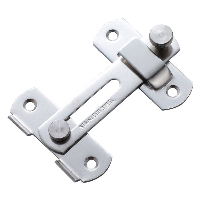 Прямоугольная дверная Пряжка из нержавеющей стали защелка 90-градусная угловая Противоугонная предохранительная Пряжка Большой небольшой размер клетка для домашних животных дверная открывающаяся пряжка