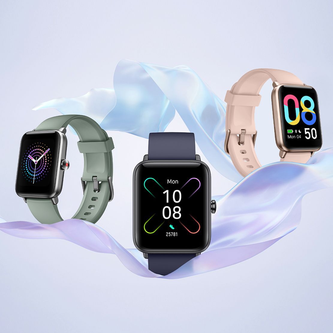 GT01爱都科技新款多表盘压力心率监测全屏触控GPS智能手表