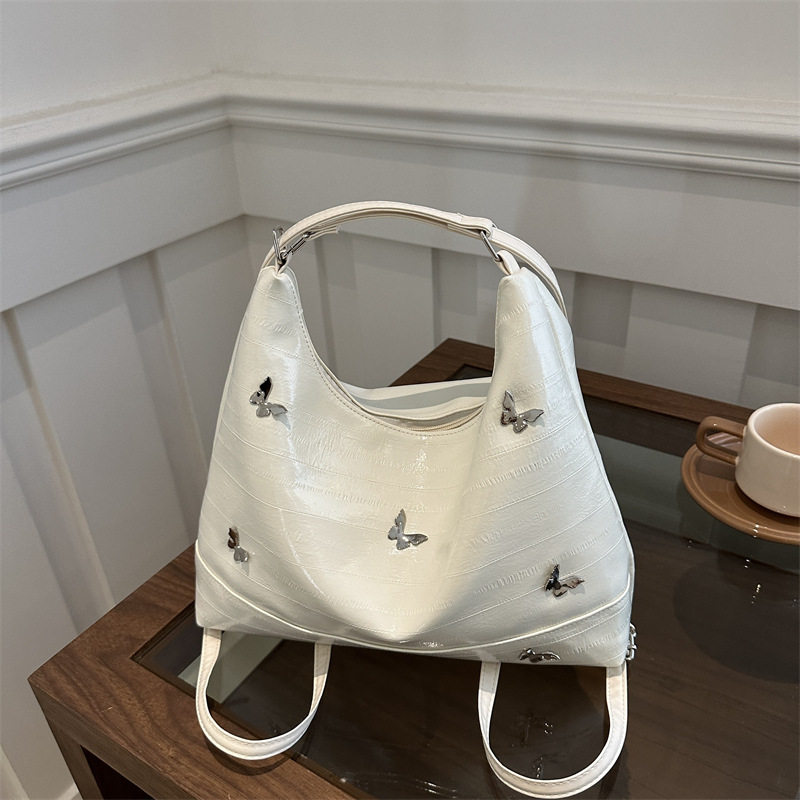 Mochila multipropósito de alta calidad de gran capacidad 2024 nueva moda mariposa de moda mochila de hombro de viaje mochila