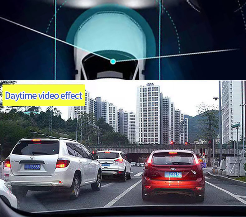 Popular Foreign Trade Metal Car-Mounted Android Large-Screen USB Dashcam with Adas Driving Assistance