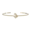 S0031 Iris bracelet titanium gold