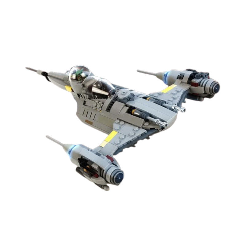 Modelo de caça de combate em blocos de construção_voghion.com