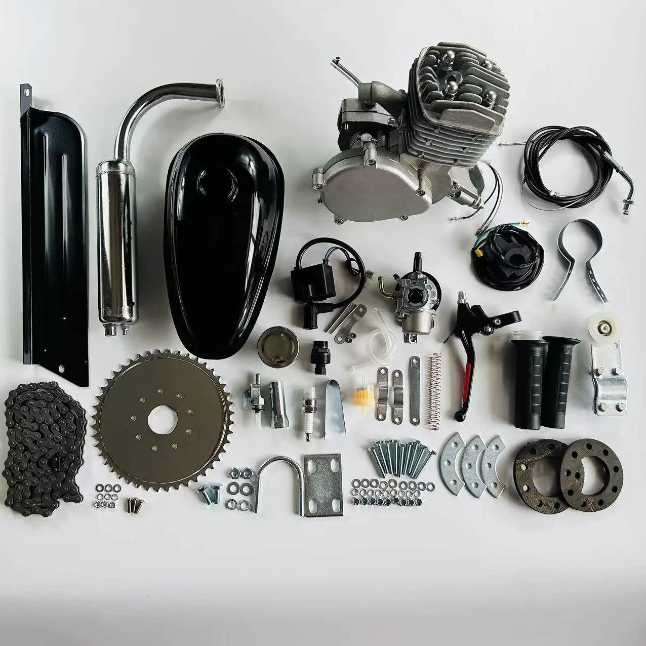 80CC велосипед бензиновый двигатель