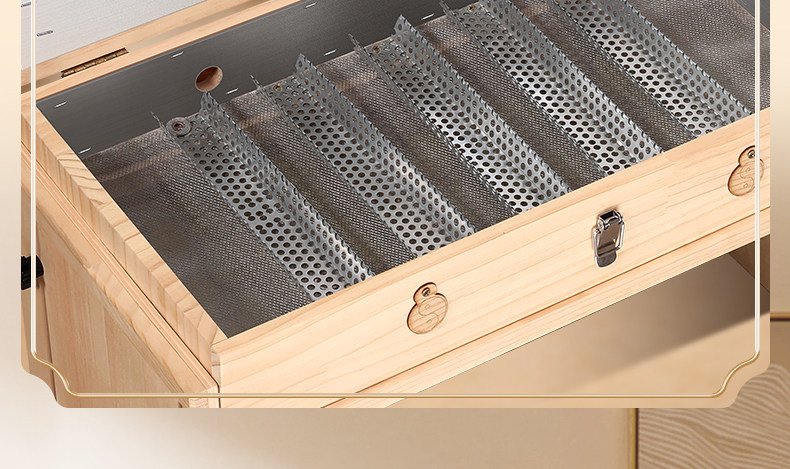 Wooden Moxibustion Box Full Body Moxa Therapy Kit with Aged Moxa Wool and Moxa Sticks for Warming Care quality and texture