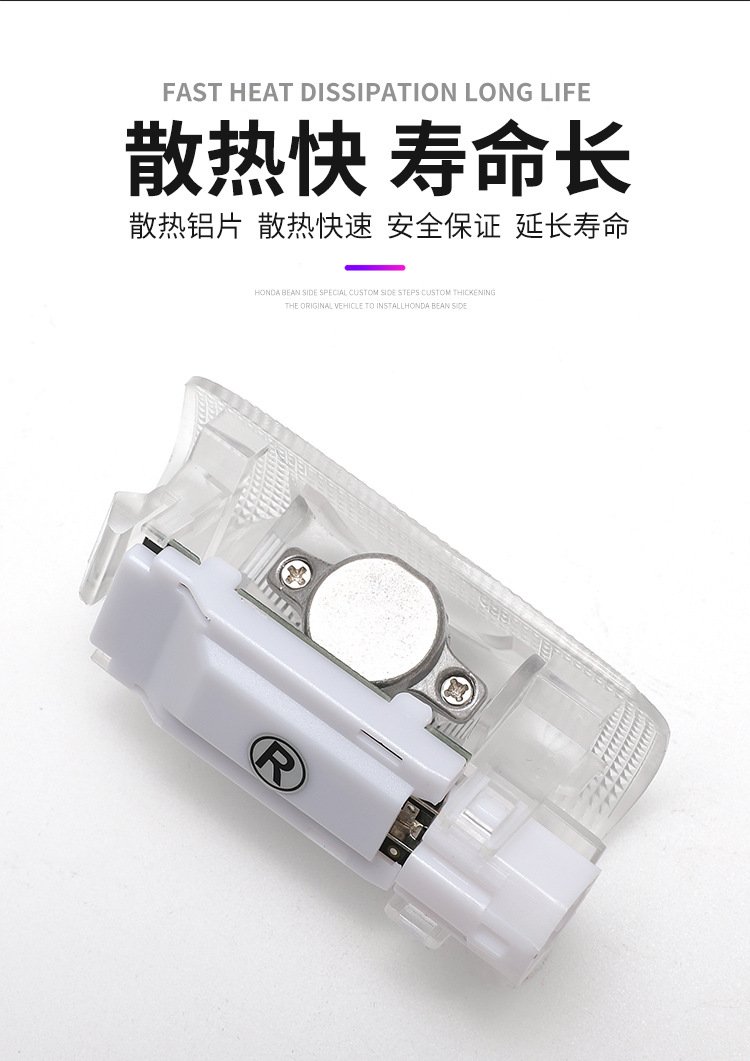 Suitable for 09-21 Toyota Cruiser Welcome Light Prado/Overbearing Car Door Modified Decorative Laser Projector Light