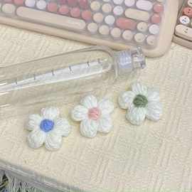 泡芙花手勾编织手工小花服装辅料花边配饰配件手钩花