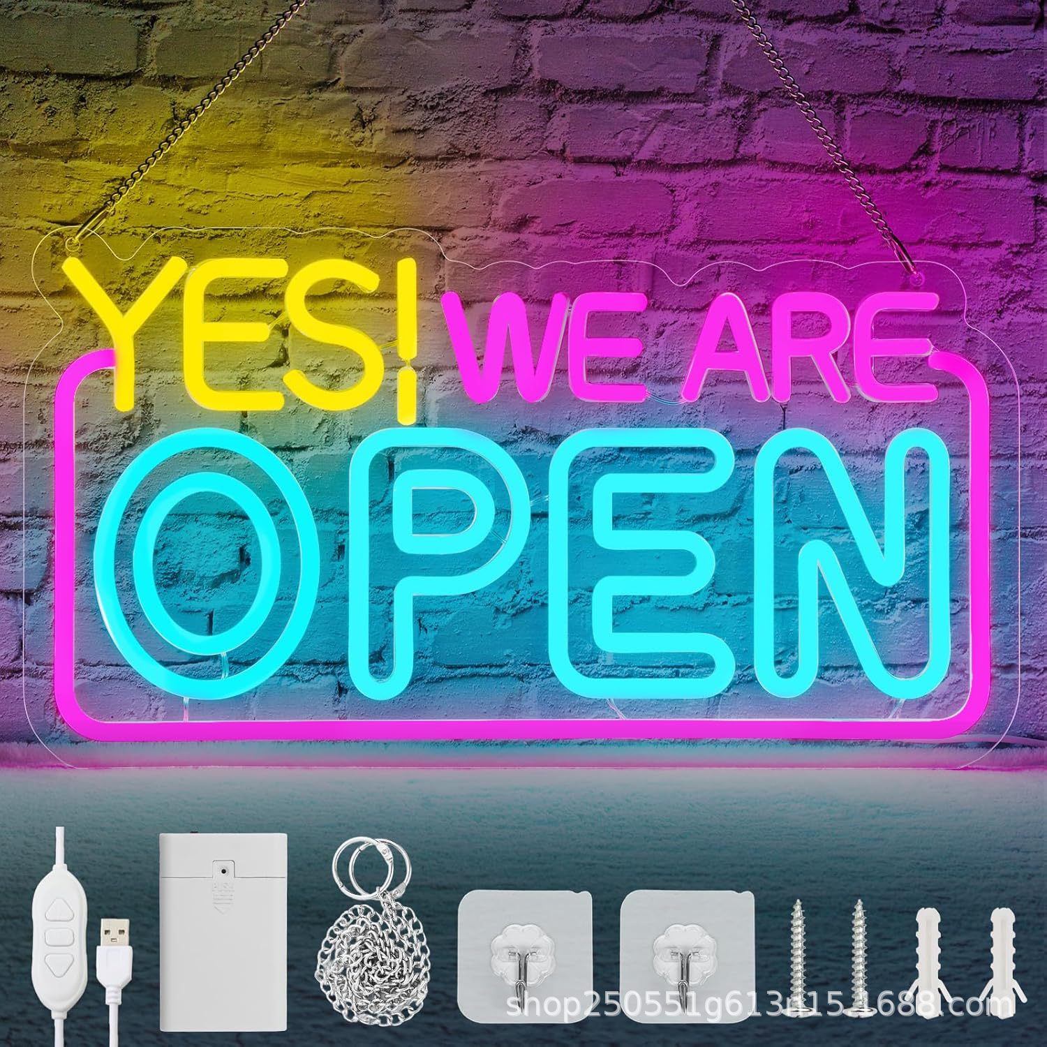 YES WE ARE OPEN42X23
