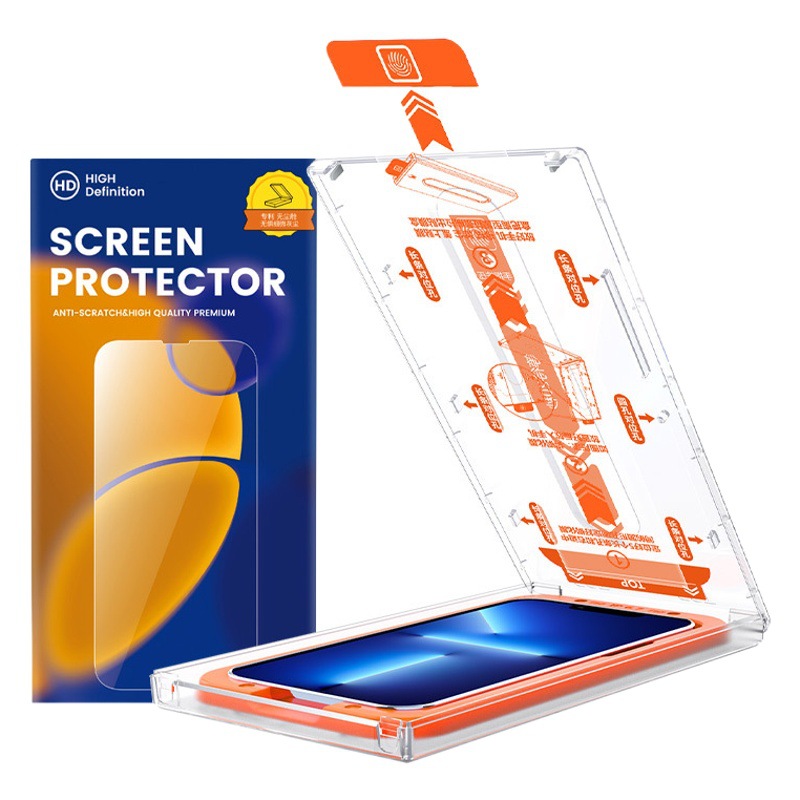 Apple 17/16/15/14/13 promax película templada para teléfono móvil 12 pantalla completa 11 luz verde de alta definición almacén anti-peep sin polvo