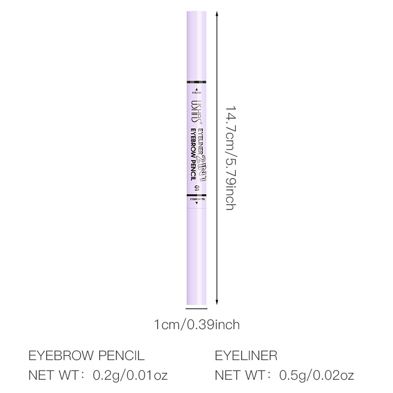 USHAS punto transfronterizo explosión lápiz de ojos líquido lápiz de cejas delineador de ojos impermeable Amazon comercio exterior UP017