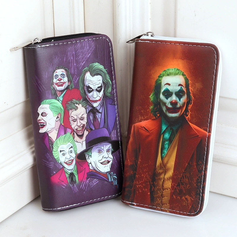 Cartoon capacious smooth wallet with zipper