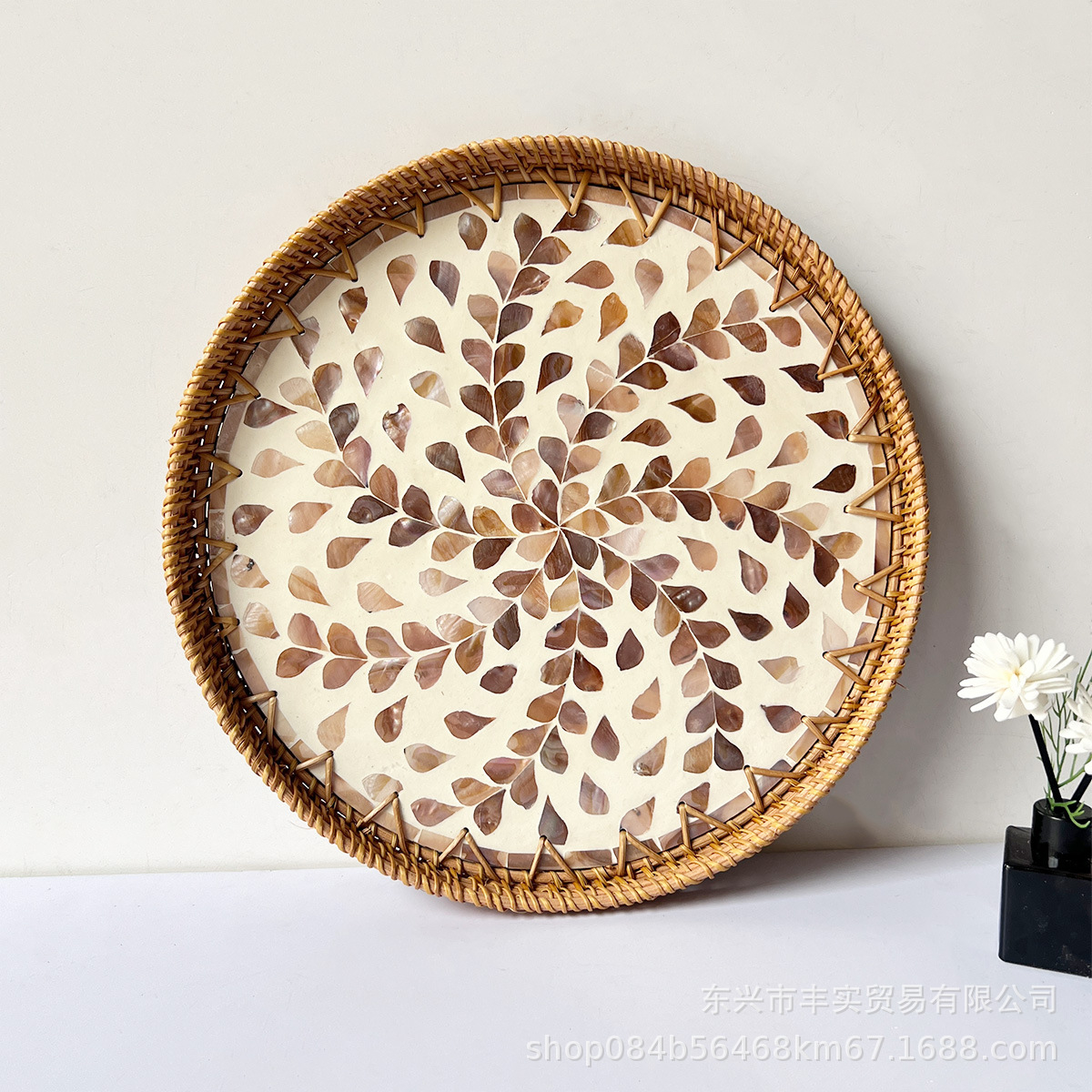 Juego de Cestas de Mimbre Natural Hechas a Mano para Almacenamiento en Escritorio, Sala de Estar, Frutas, Té y Aperitivos, Venta al por Mayor