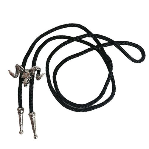 3BLD Bolo Tie Adjustable Necklace Men's Trendy Accessories Shirt Bow Tie Casual Tie Sheep's Head Collar Rope