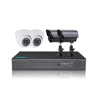 跨境专供CCTV监控摄像机设备套装 AHD DVR Camera Kit 摄像头套装