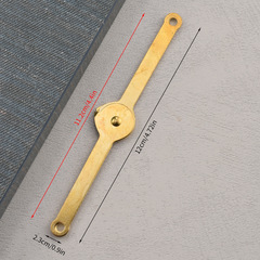Supporting Positioning Hinge Wooden Box Gift Box Slot Card Holder Hinge Tinplate Jack-Style Fixed Hinge – Yellow