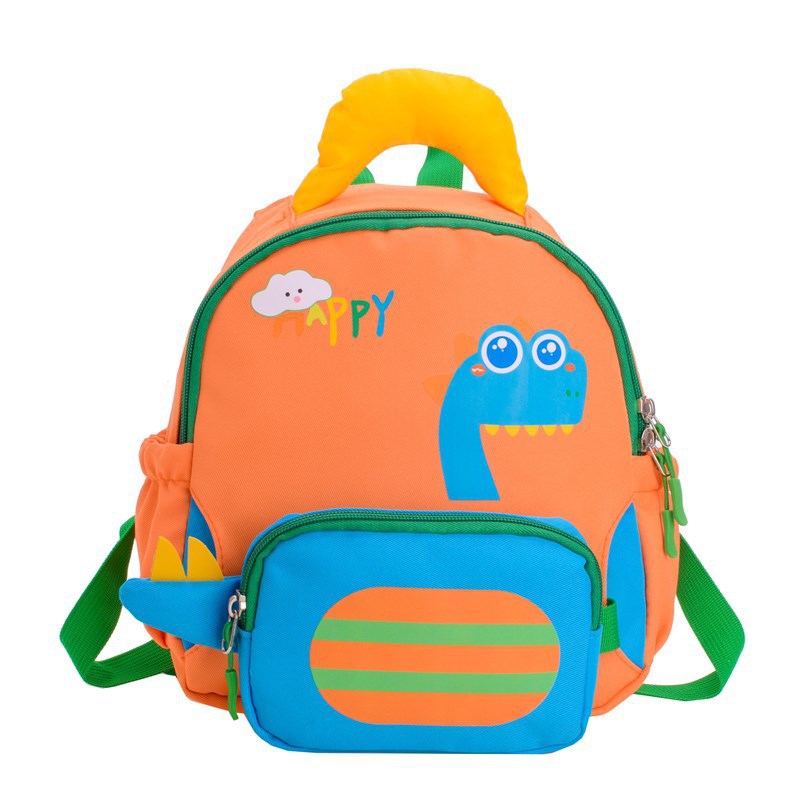 2025 nueva clase pequeña y media caricatura mochila encantadora mochila para niños y niñas mochila de jardín de infantes mochila de dinosaurios ocio para niños