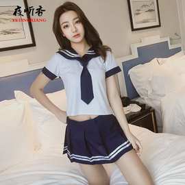 暴丹英伦日式游戏制服情趣内衣水手服领带舞台学生装代发