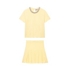 Zクロスボーダーヨーロッパとアメリカの服2025春の新デザインダイヤモンド付きトップ5755039スカート5755040