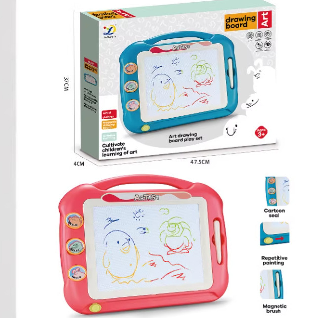 Comercio exterior infantil color magnético tablero de dibujo juguetes magnéticos tablero de dibujo de graffiti educación temprana puzzle color tablero de escritura juguetes