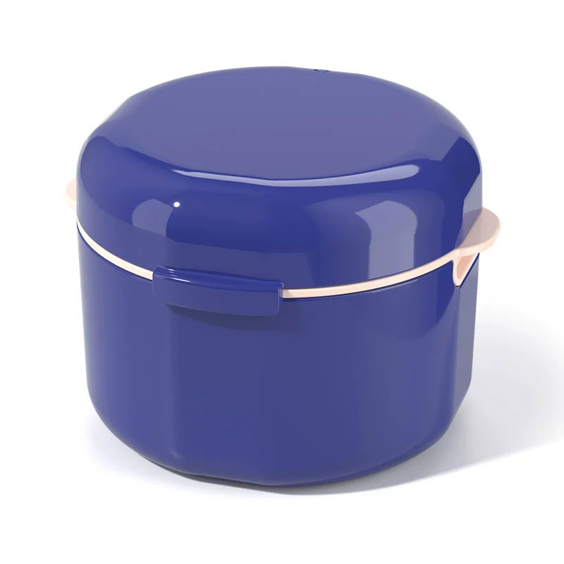 Handheld orthodontic storage box for correct bite for braces, hygienic orthotics