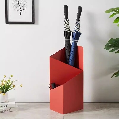 Nordic household umbrella stand modern minimalist foyer balcony drain umbrella stand hotel lobby storage umbrella bucket landing