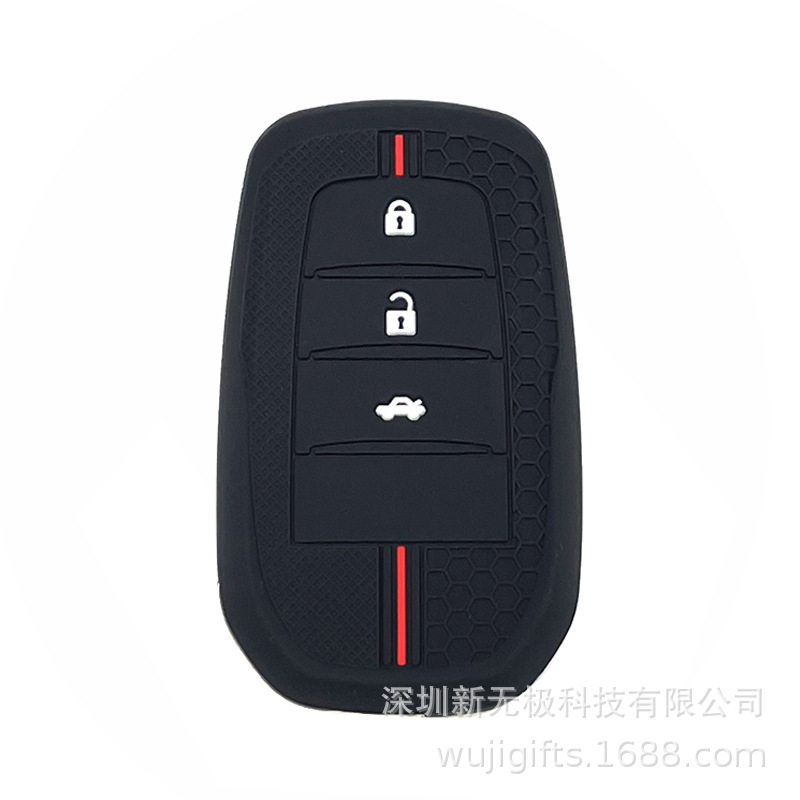 모델 B 스마트 3버튼 테일 박스 블랙 벌집 레드 라인