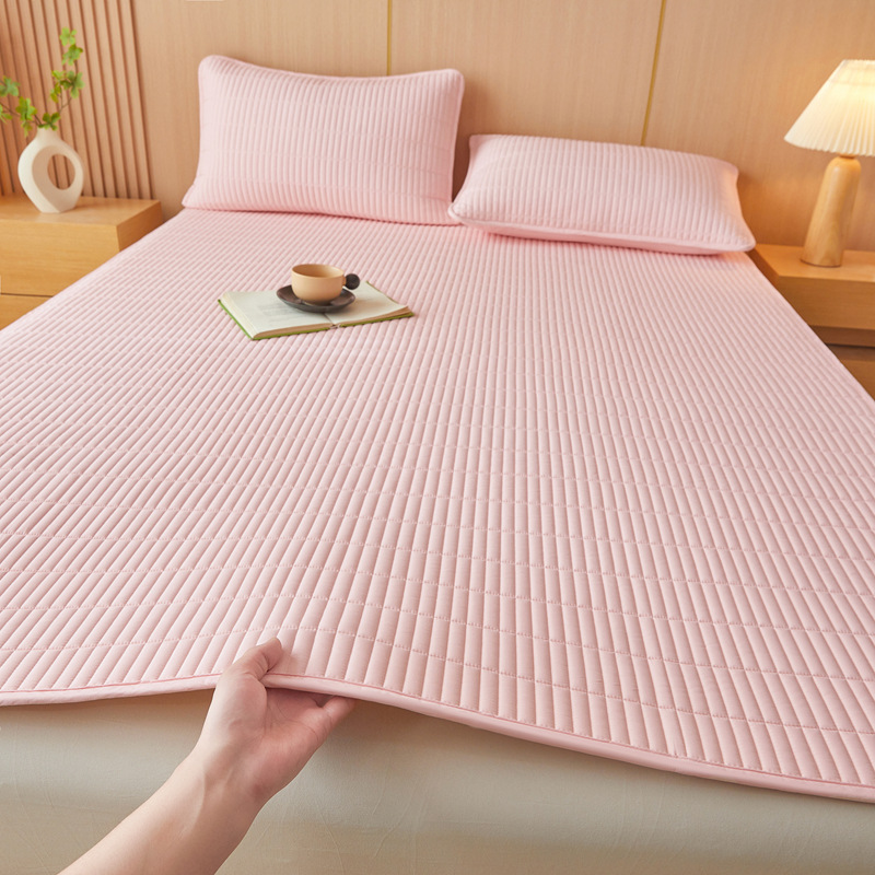 Colchón de cama de dormitorio doméstico impermeable delgado colchón antideslizante cojín protector de cama cojín antideslizante edredón de dormitorio de estudiantes