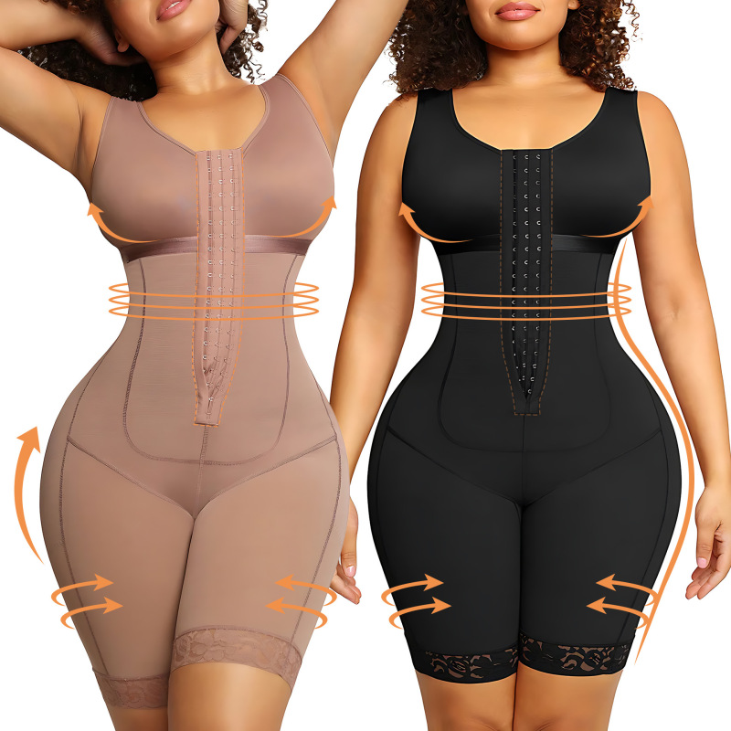 Cross-Border Hot-Selling Butt-Lifting and Tummy-Tucking Shapewear with Molded Cups, Sleeveless One-Piece Shapewear, High-Elastic Enhanced Version for Body Shaping Cross-Border Hot-Selling Butt-Lifting and Tummy-Tucking Shapewear with Molded Cups, Sleeveless One-Piece Shapewear, High-Elastic Enhanced Version for Body Shaping
