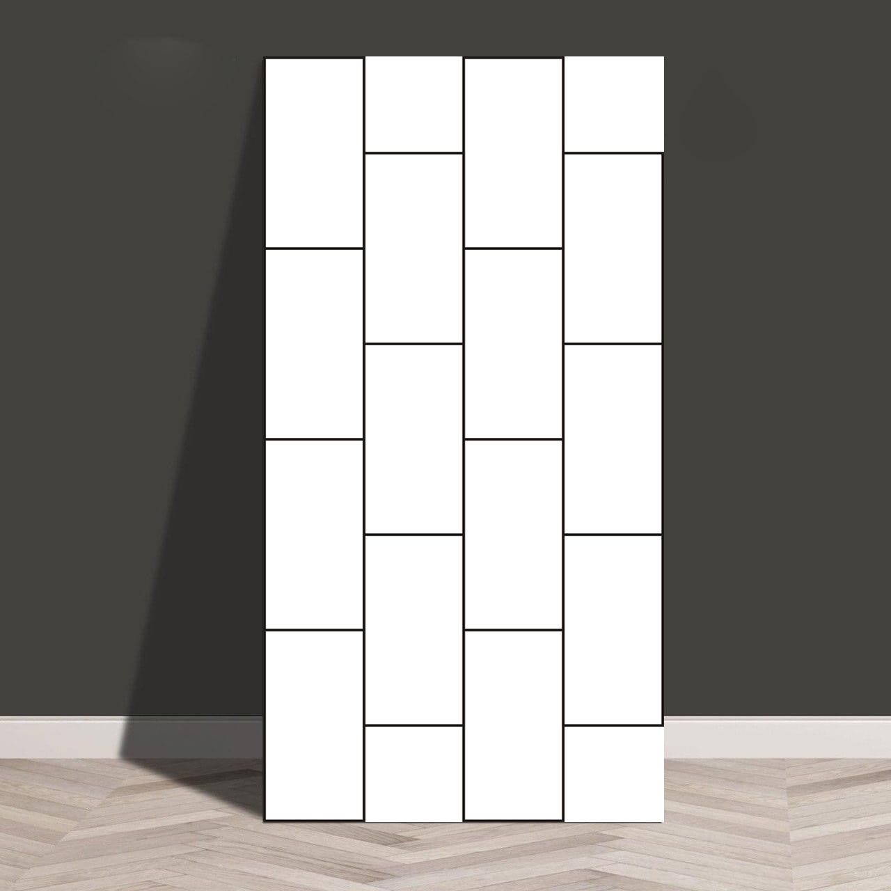 Baldosas de mármol transfronterizas autoadhesantes pegatinas de pared decorativas cocina gruesa baño renovación impermeable a prueba de aceite