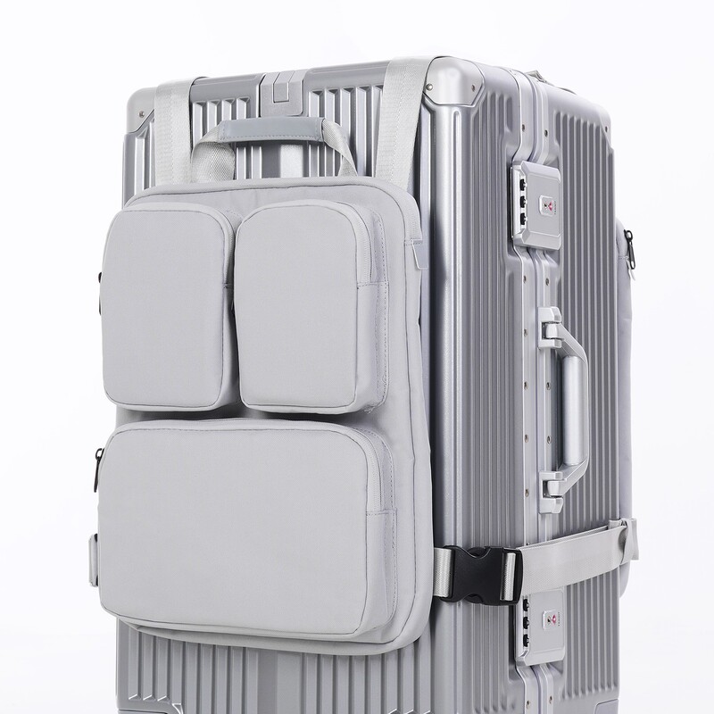 SAIKIT Computer Handbag Vest Bag Luggage Hanging Bag Lightweight Backpack Entrant Box Expansion Storage Bag