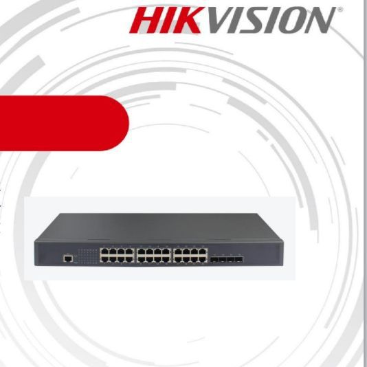 海康威视DS-3E3728-E 400路监控核心管理交换机24电口4口万兆光口