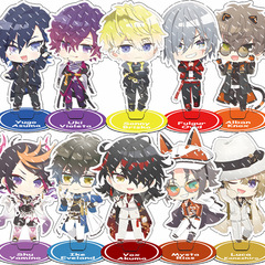 Rainbow Society LUXIEM Peripheral Anime Acrylic Stand Vox Mysta Ike Luca Shu Comic Convention