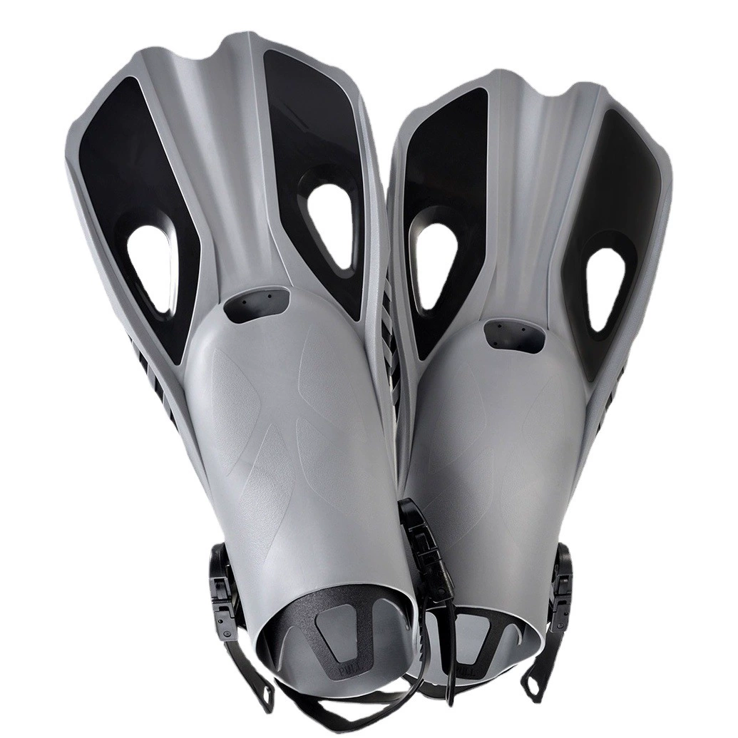 Профессиональный легкий ласты для дайвинга с длинными пальцами, плавание, дайвинг, регулируемый цельный ластик для утки с электроусилением для взрослых и детей