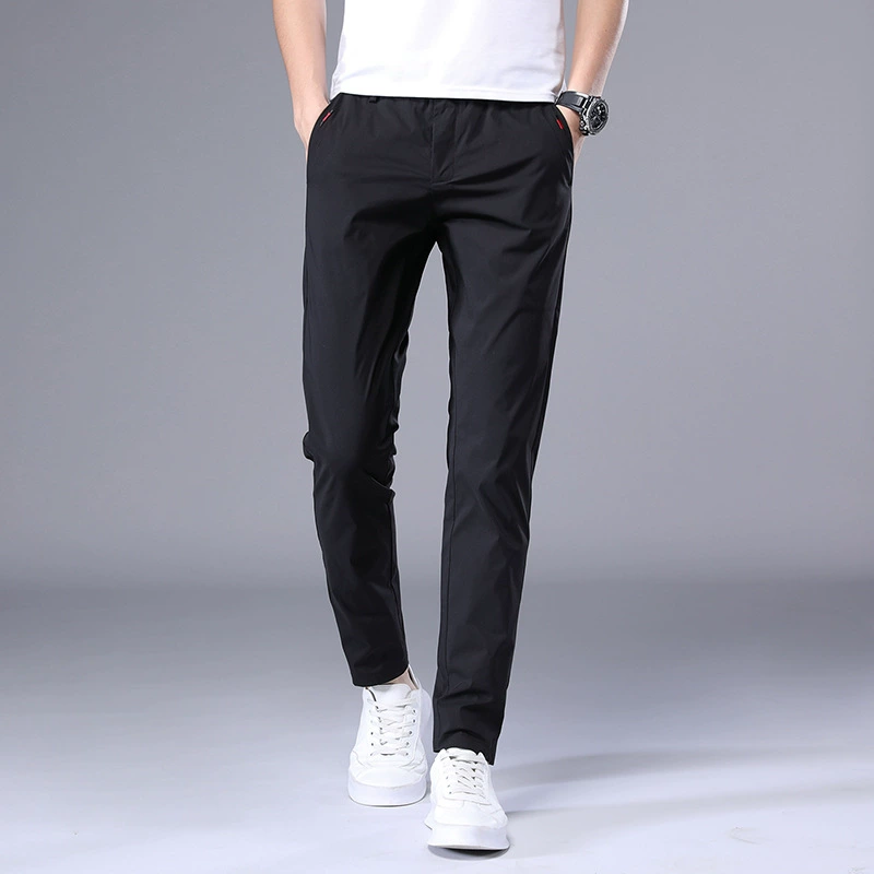 Комбинезон, мужские дышащие спортивные брюки, slim fit, свободные прямые